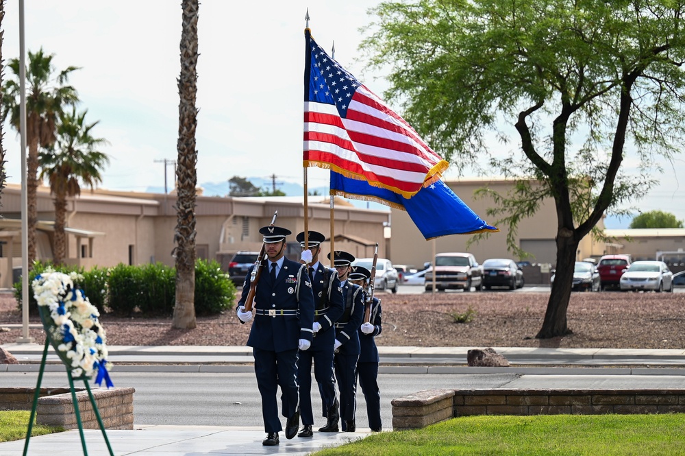 Police week opening ceremony at Nellis Air Force Base