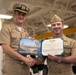 Lt. j.g. Olander promotion