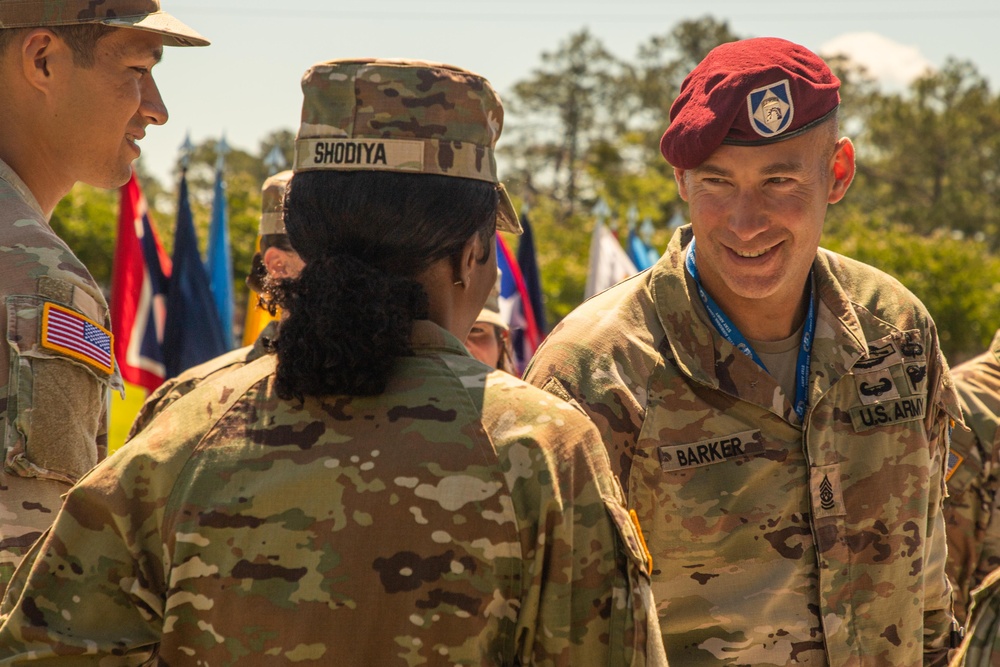 3rd Infantry Division uncases colors