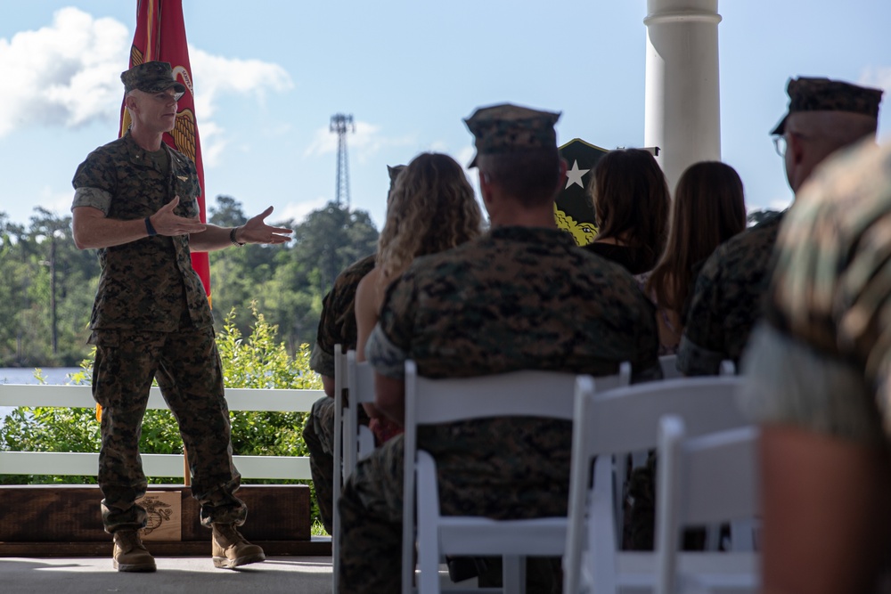 DVIDS - Images - 2d MEB Change of Command [Image 2 of 7]