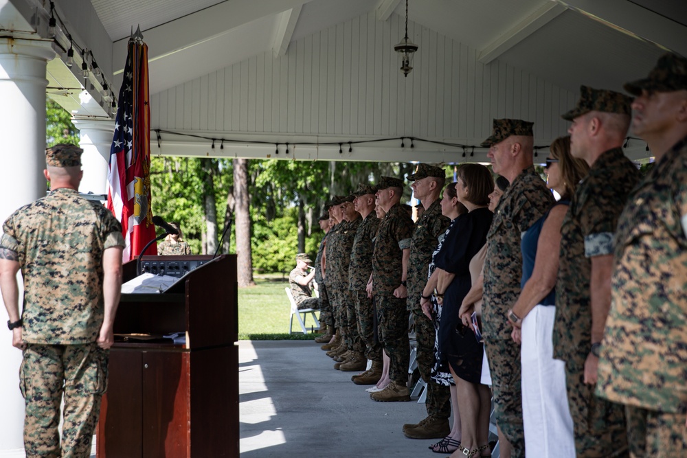 DVIDS - Images - 2d MEB Change of Command [Image 7 of 7]