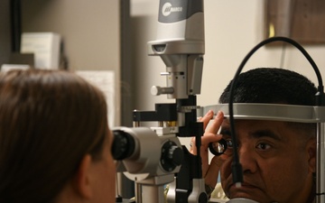 Battle Creek ANG Base optometrist sees training success during medical facility AT