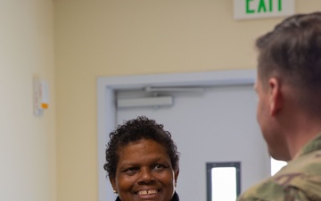 The Defense Advisory Committee on Women in the Services toured Joint Base Lewis-McChord