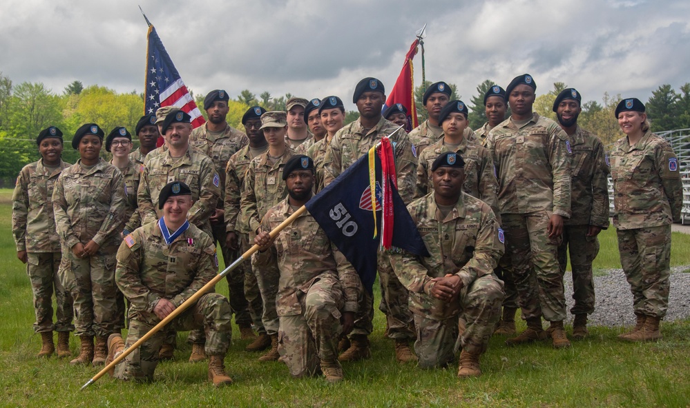 510th Human Resources Company Holds Change of Command