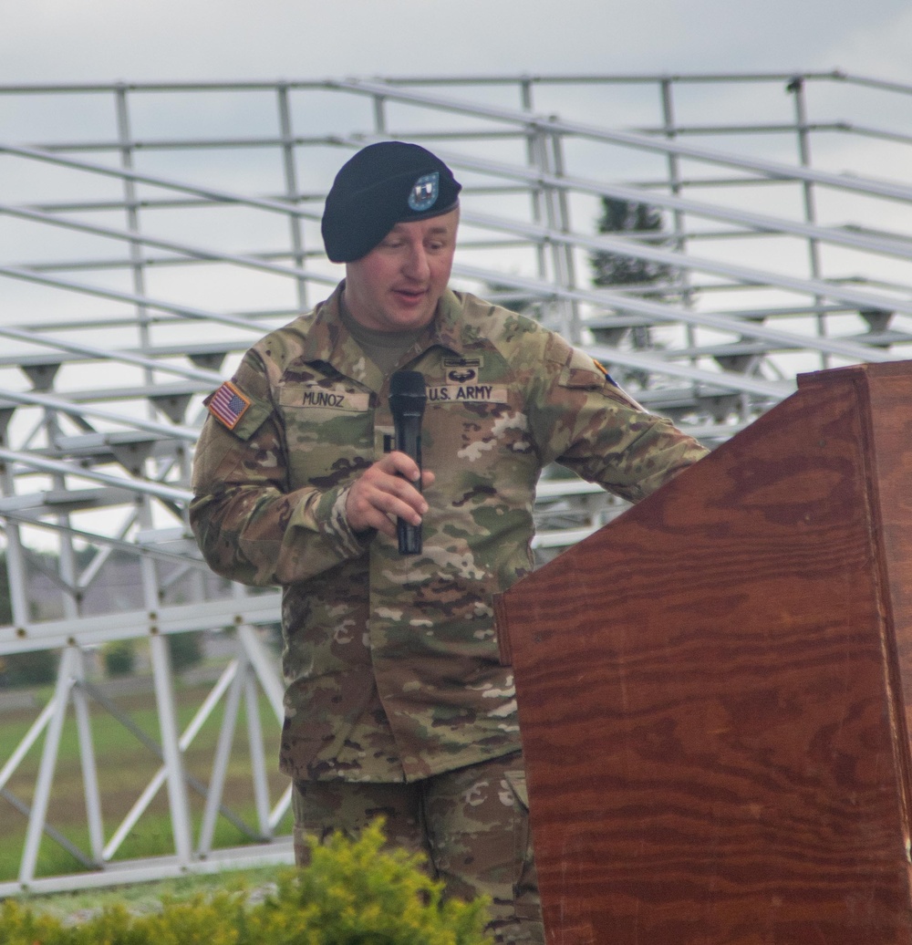 510th Human Resources Company Holds Change of Command