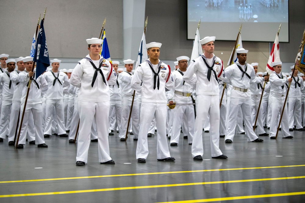 Recruit Training Command Pass in Review