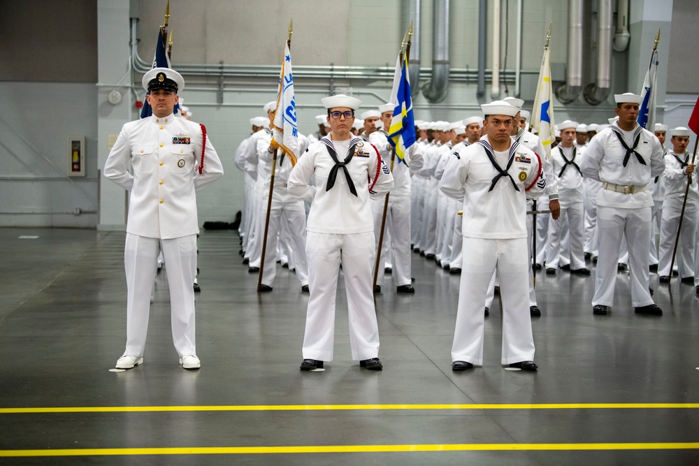 Recruit Training Command Pass in Review