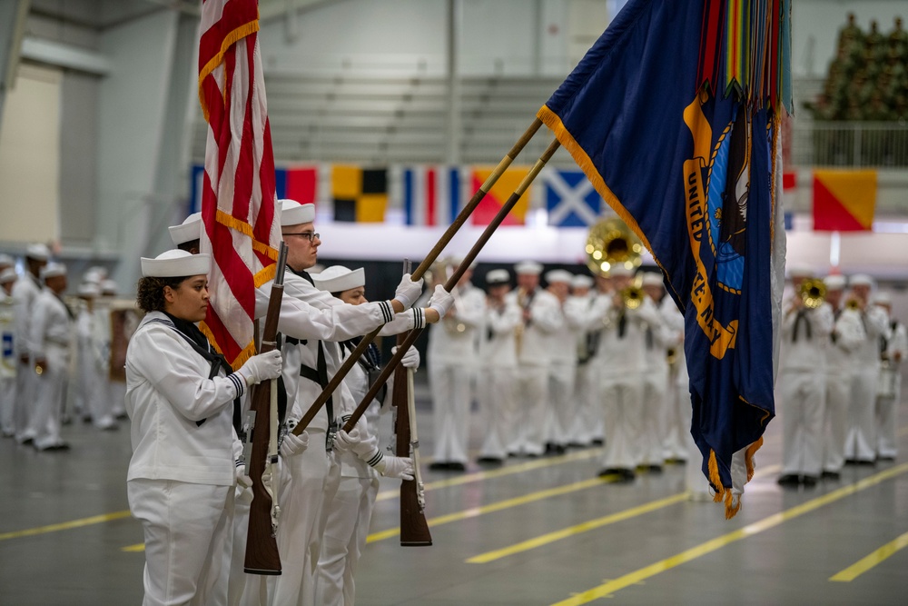 Recruit Training Command Pass in Review