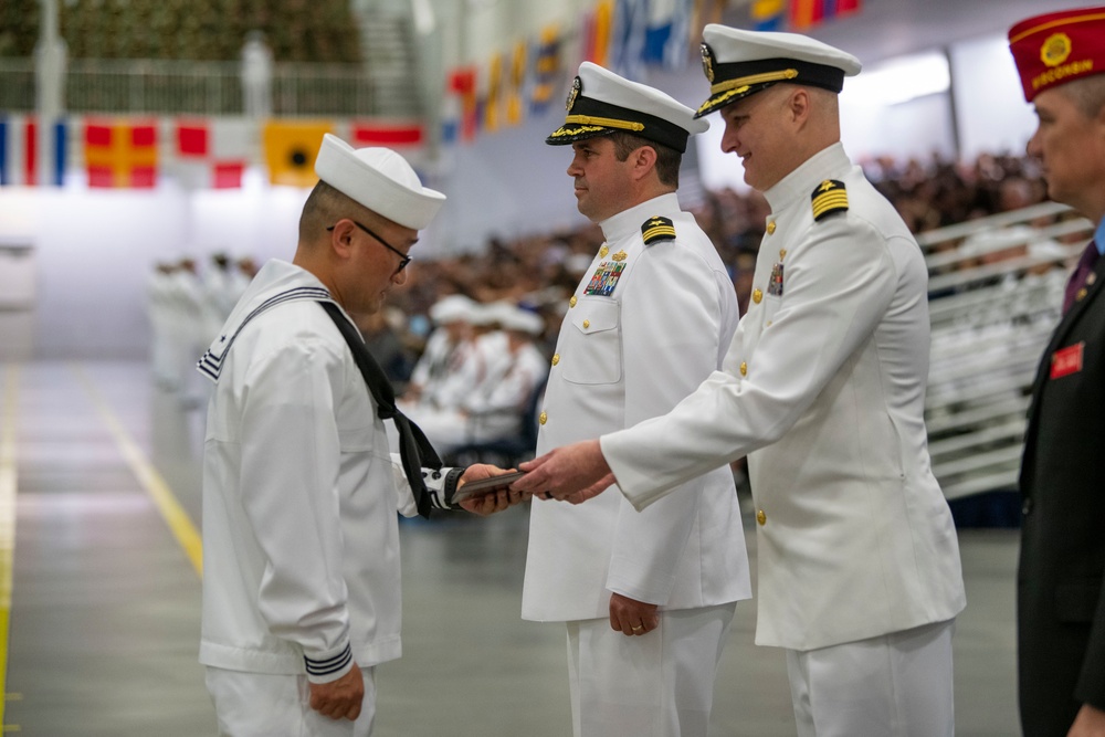 Recruit Training Command Pass in Review