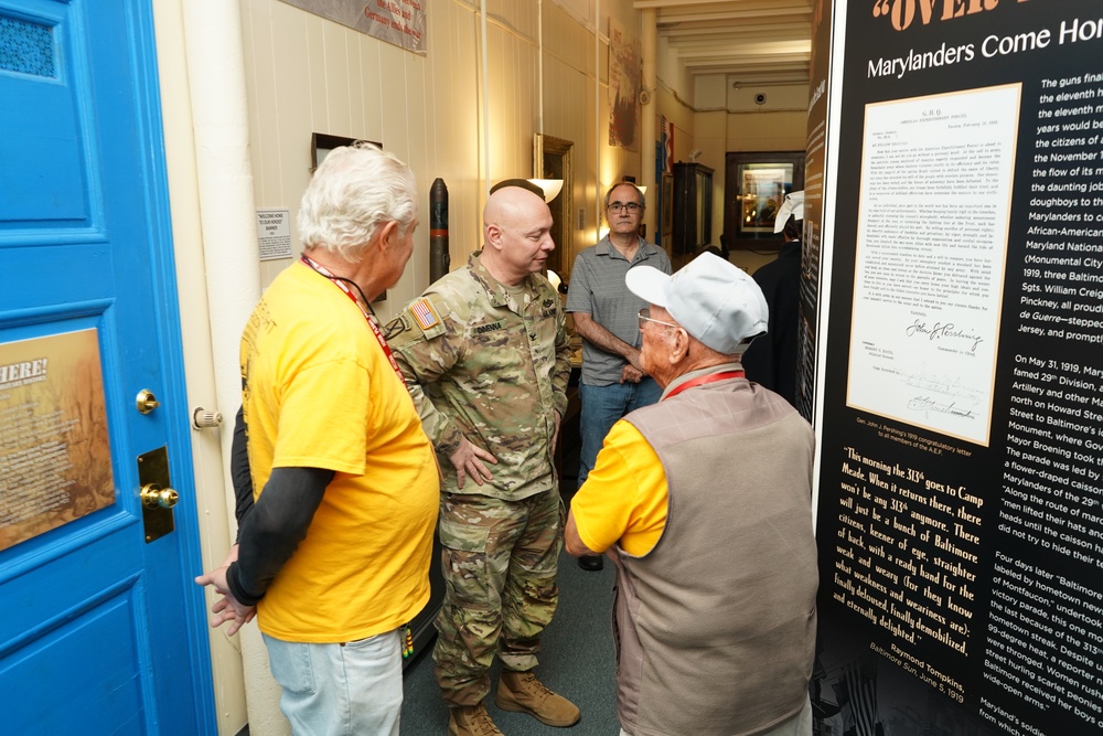 MDNG Chief of Staff Talks to War Veterans