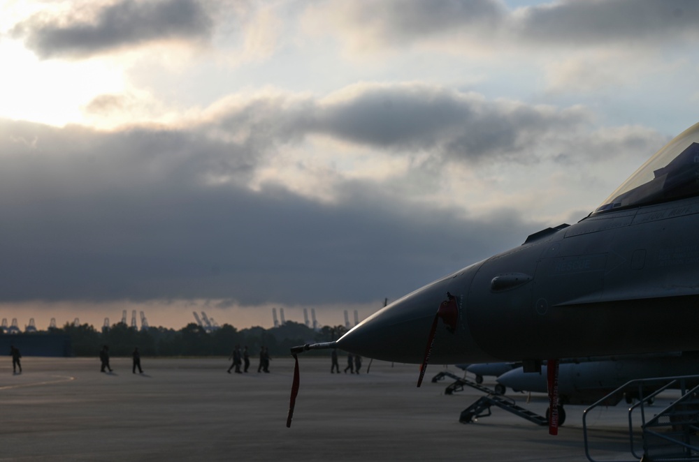 Sentry Savannah 2024 : Week 1 Flightline Operations