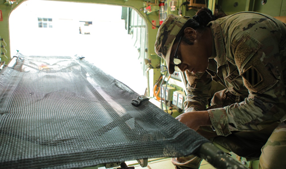 Medical AMPVs help modernize 3rd Infantry Division