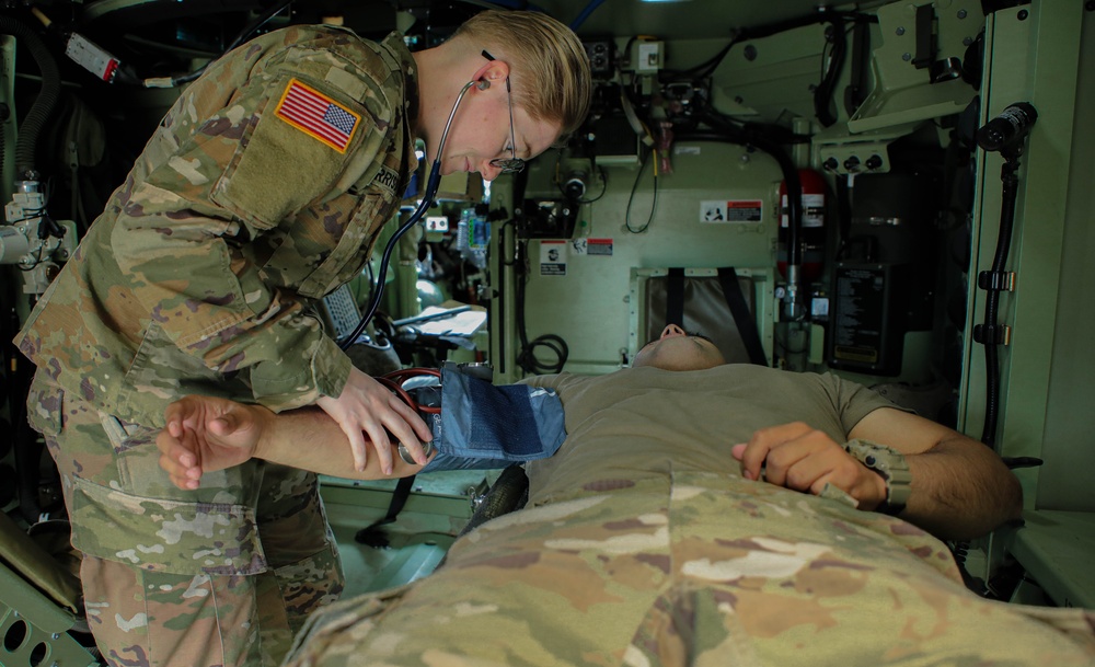 Medical AMPVs help modernize 3rd Infantry Division