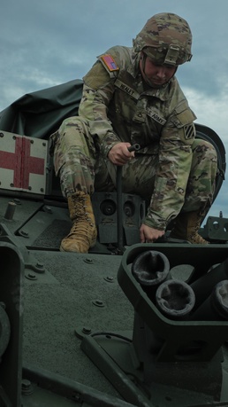 Medical AMPVs help modernize 3rd Infantry Division