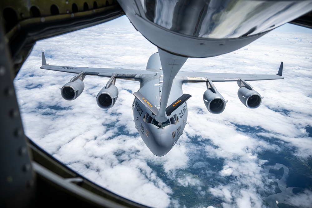 Tennessee Air National Guard Aerial Refueling