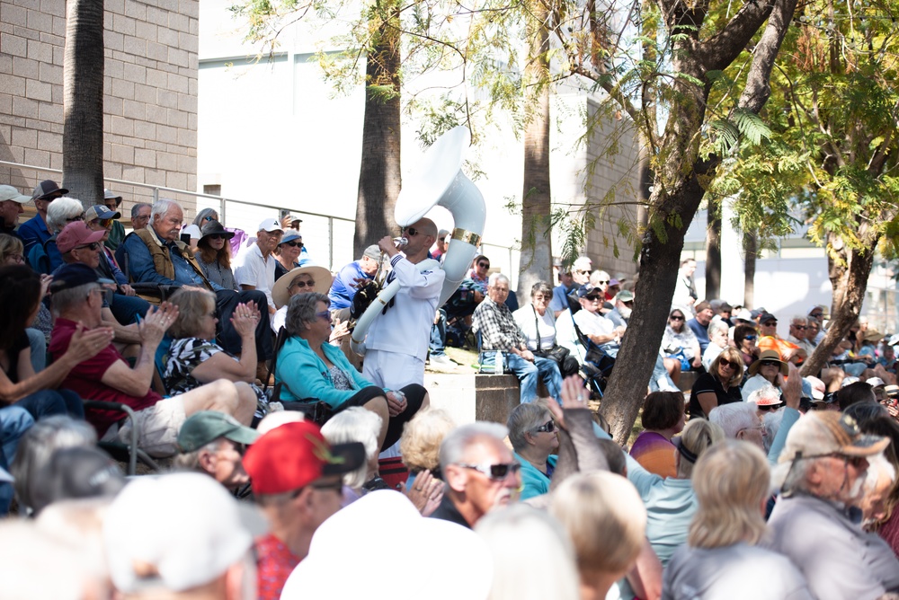 Navy Band Southwest Performs at Phoenix Navy Week 2024