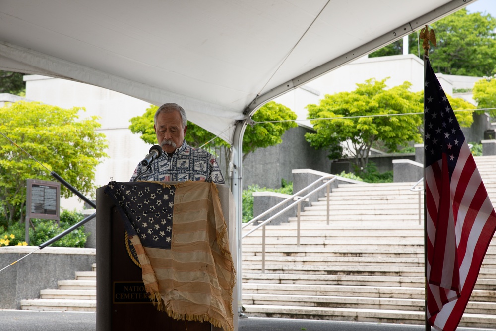 Day Two of LANPAC Celebrates 'Inspiration to Lead' at National Memorial Cemetery of the Pacific (Punchbowl).