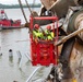 Wreckage Cleanup on the bow of the M/V DALI