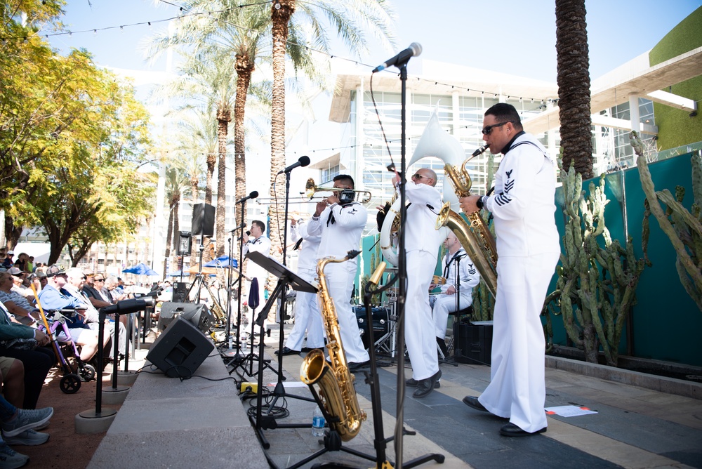 Navy Band Southwest Performs at Phoenix Navy Week 2024