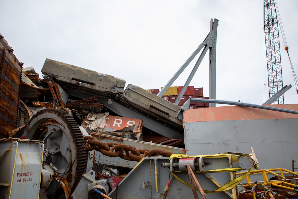 M/V DALI Wreckage