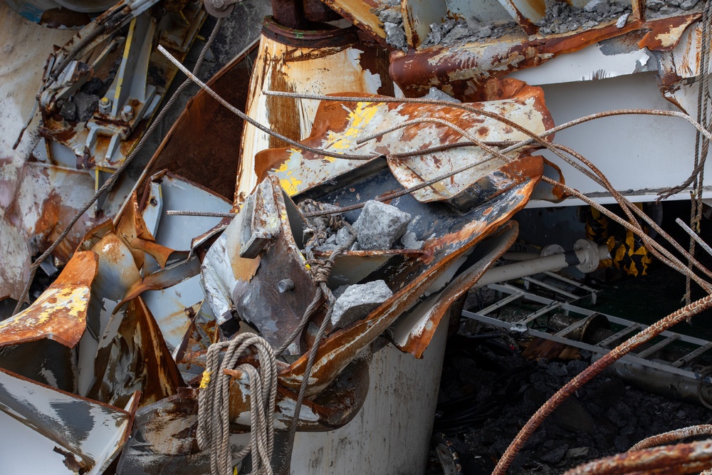 M/V DALI Wreckage