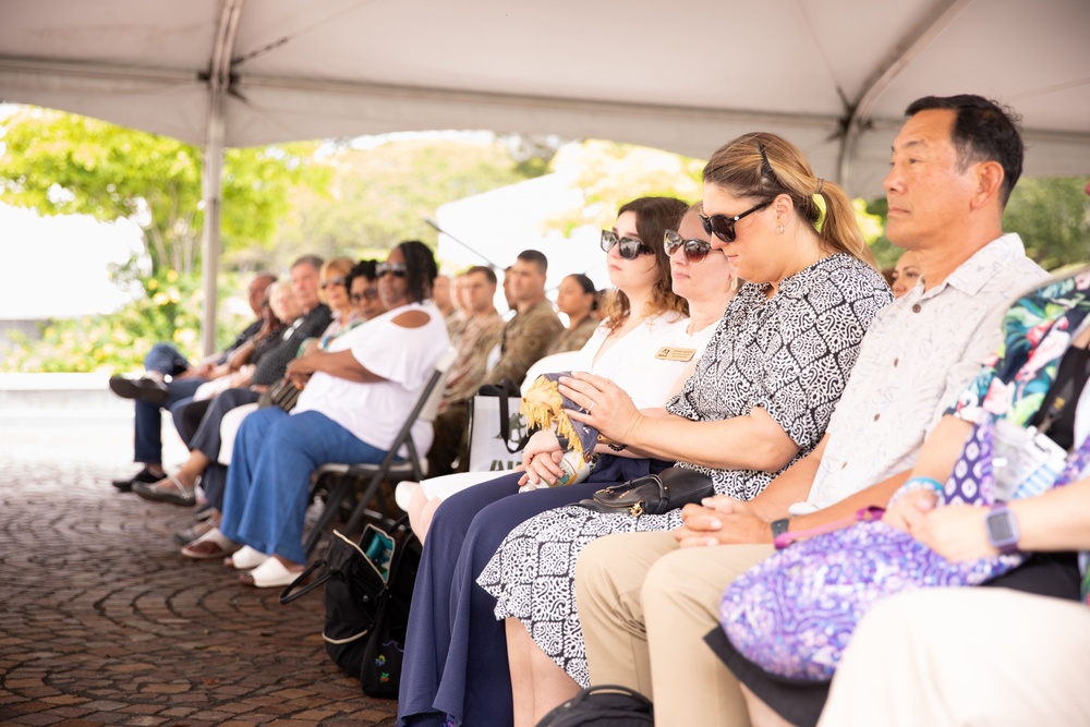 Day Two of LANPAC Celebrates 'Inspiration to Lead' at National Memorial Cemetery of the Pacific (Punchbowl).