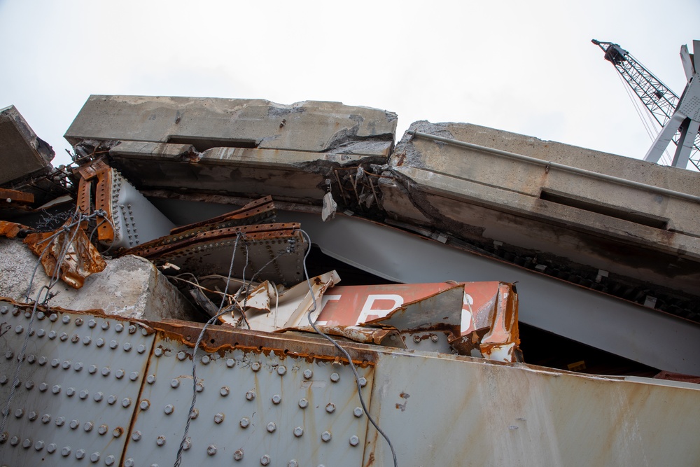 M/V DALI Wreckage