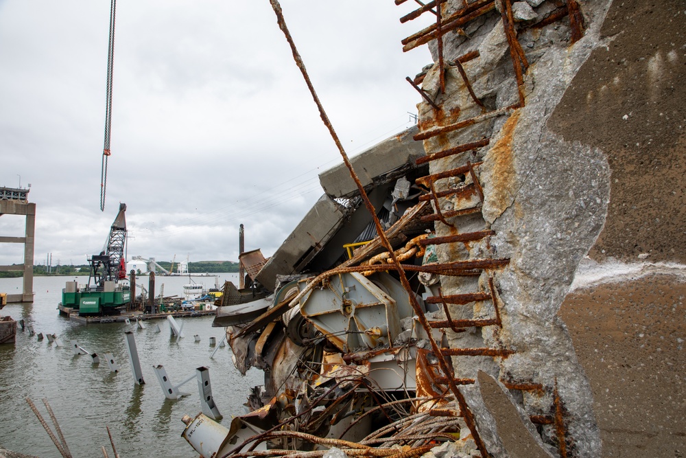 M/V DALI Wreckage