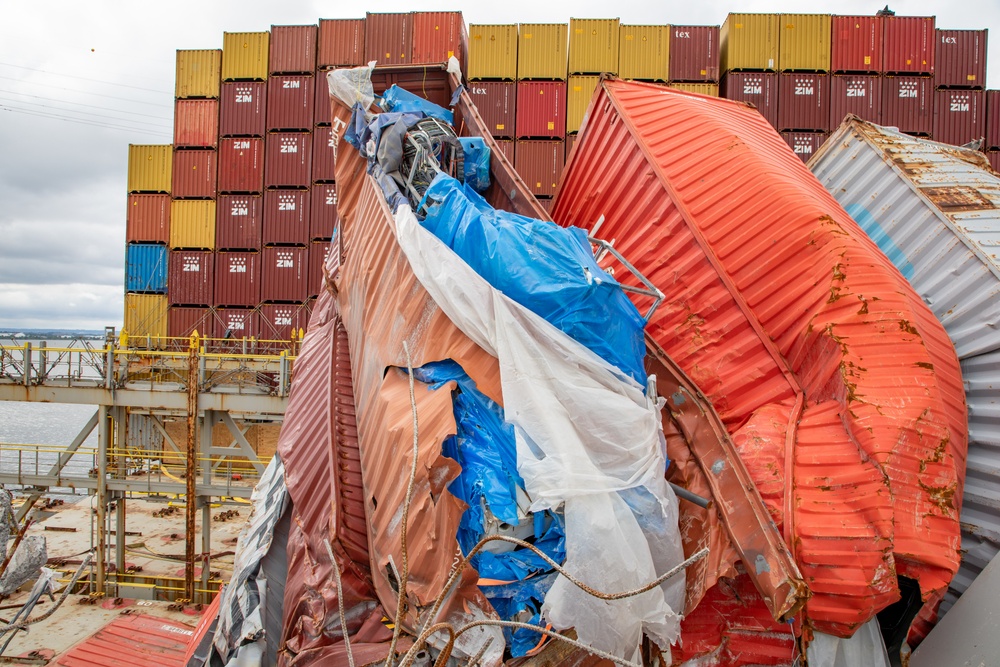 M/V DALI Wreckage