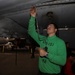 Sailors Conduct Aircraft Maintenance aboard the Abraham Lincoln