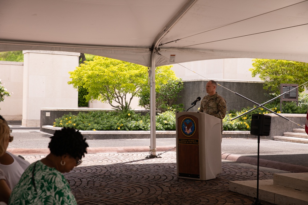 Day Two of LANPAC Celebrates 'Inspiration to Lead' at National Memorial Cemetery of the Pacific (Punchbowl).