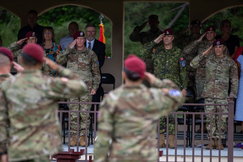 20th Engineer Brigade Change of Command Ceremony