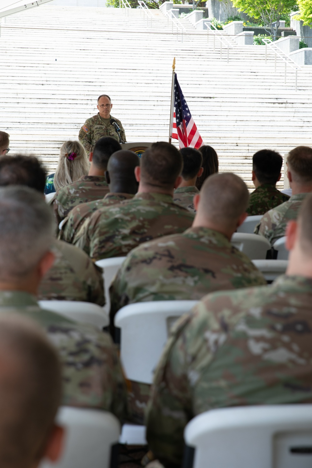 Day Two of LANPAC Celebrates 'Inspiration to Lead' at National Memorial Cemetery of the Pacific (Punchbowl).