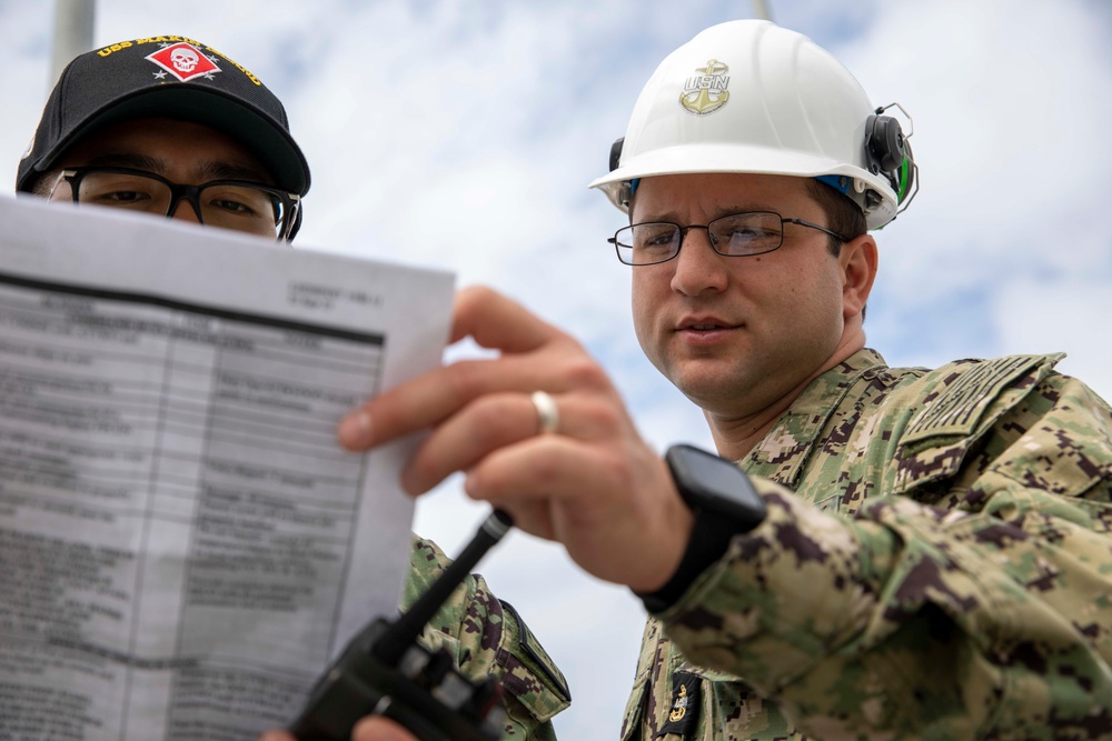 Makin Island Runs ATTT Drill