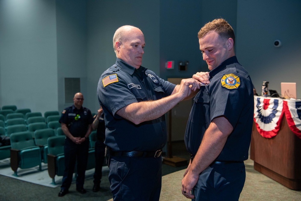 Navy Region Northwest’s Fire and Emergency Services 1st Academy Graduation