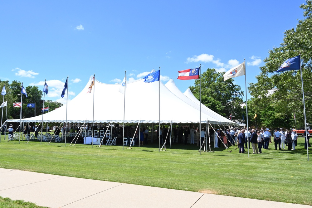 US Coast Guard Atlantic Area hold change-of-command ceremony