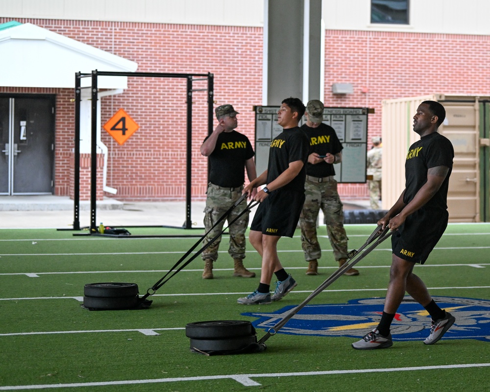 20th CBRNE Command Best Squad and Best Warrior 2024 Day 1: ACFT