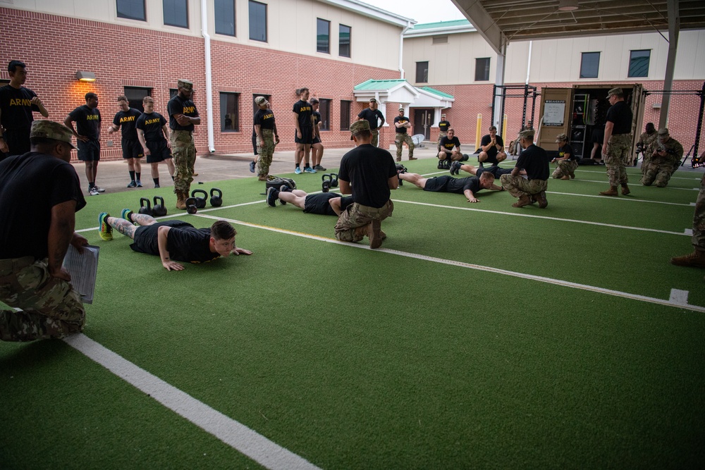 20th CBRNE Command Best Squad and Best Warrior 2024 Day 1: ACFT