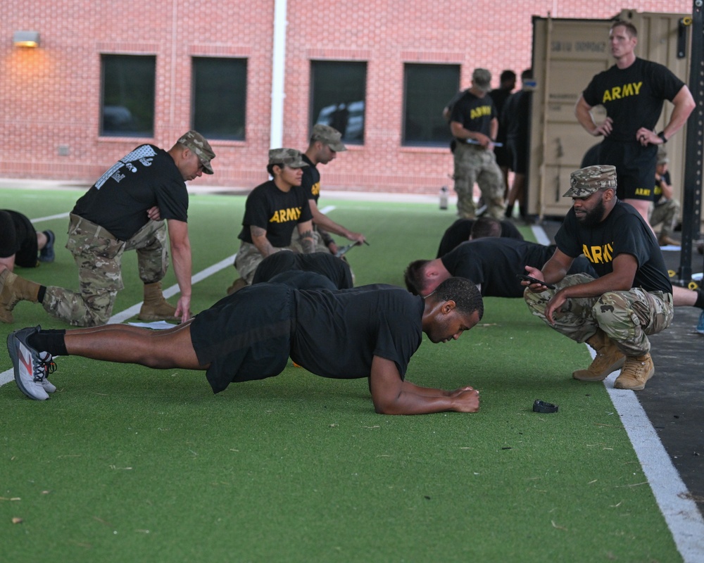 20th CBRNE Command Best Squad and Best Warrior 2024 Day 1: ACFT