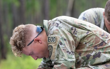 20th CBRNE Command Best Squad and Best Warrior 2024 Day 2: Land Navigation Course