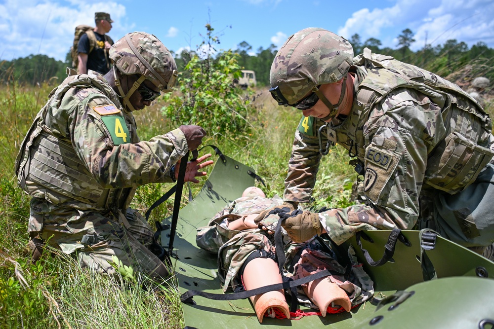 20th CBRNE Command Best Squad and Best Warrior 2024 Day 2: Mystery Events