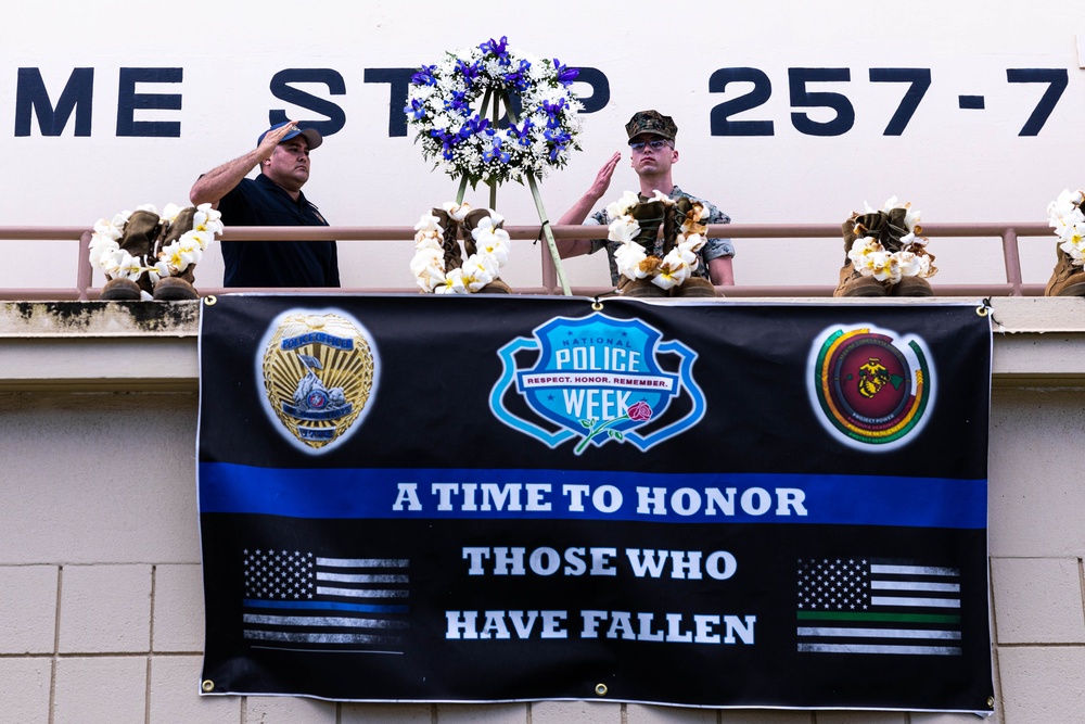 MCBH Celebrates National Police Week 2024: Fallen officers remembered during memorial service