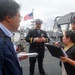 USS Warrior (MCM 10) Conducts Ship Tour for Local Media During Port Visit to Hakodate, Japan