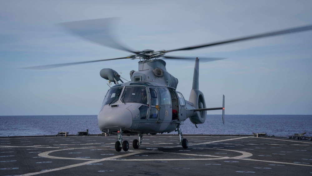 Balikatan 24: Flight Quarters Aboard USS Harpers Ferry