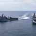 Wasp, Oak Hill Conduct Fueling at Sea