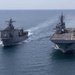 Wasp, Oak Hill Conduct Fueling at Sea