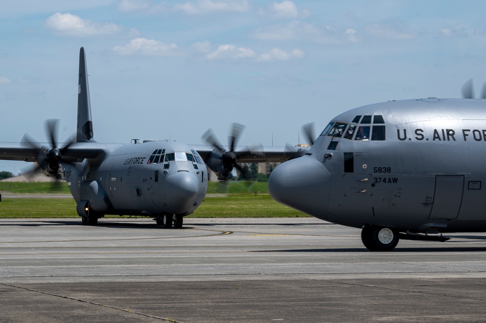 DVIDS - Images - Yokota launches C-130J multi-ship for generation ...