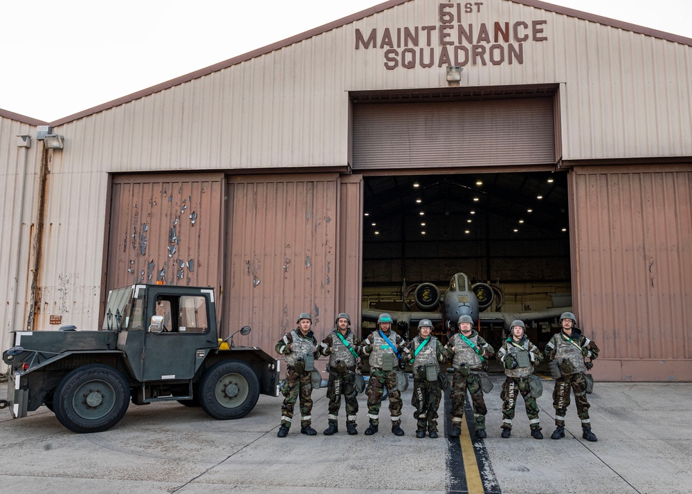 Golden hues ‘shine’ upon 51st FW Airmen