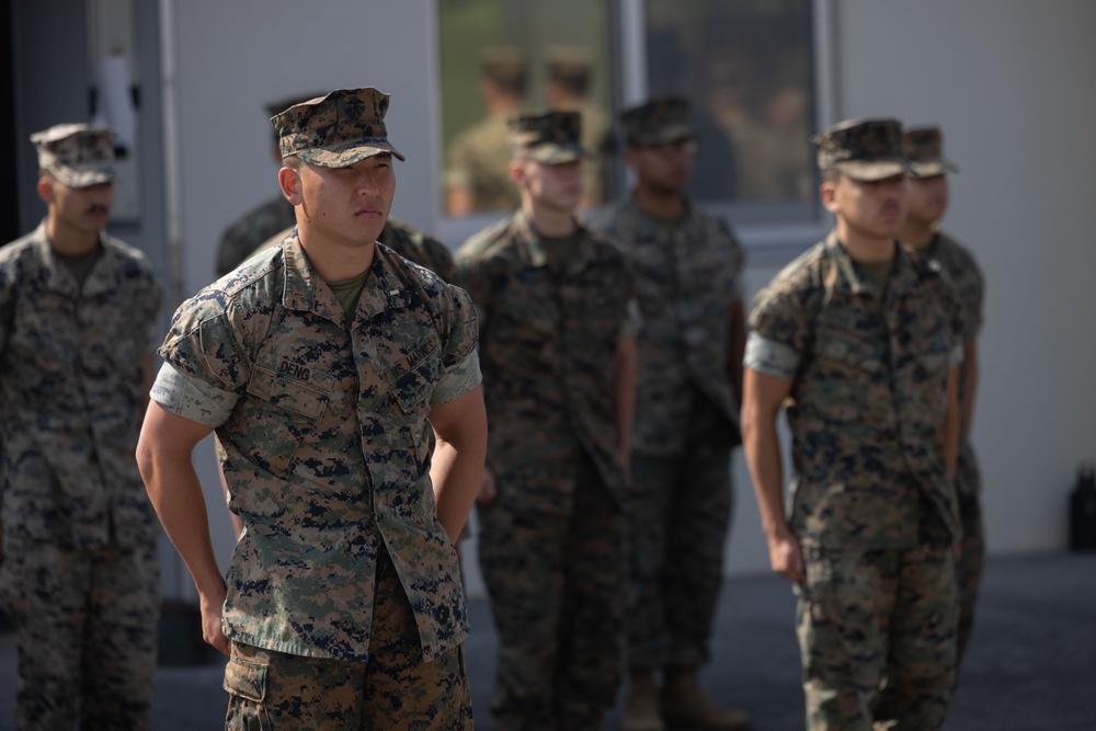 Communications Company Change of Command