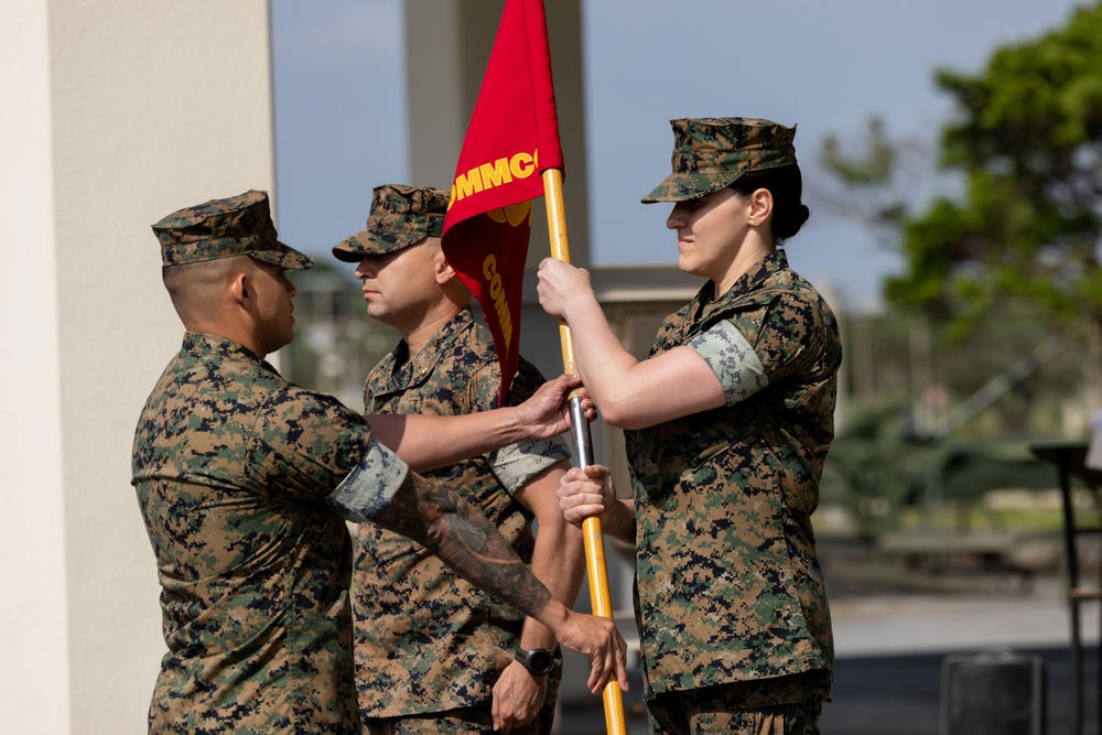 Communications Company Change of Command 